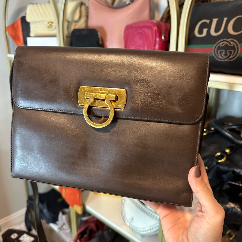 Repainted Ferragamo Crossbody